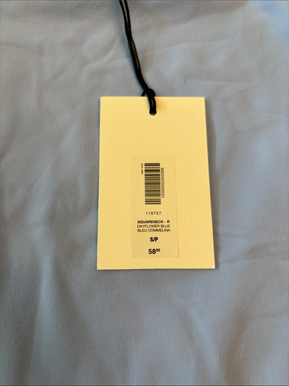 NWT Aritzia Original Contour Manner Squareneck Bodysuit - Picture 4 of 5